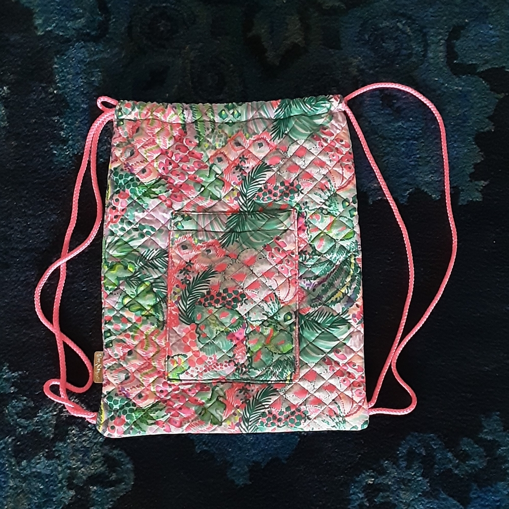 Lilly Pulitzer Bananasplit Quilted Backpack